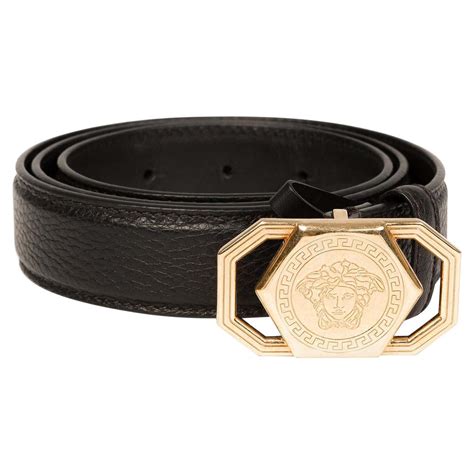 versace belt half face medusa|Versace belt size chart.